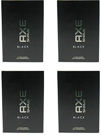 Axe Black After Shave, 4 * 100 ml