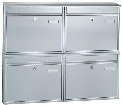 Profirst Mail PM 374 Briefkastenanlage Edelstahl