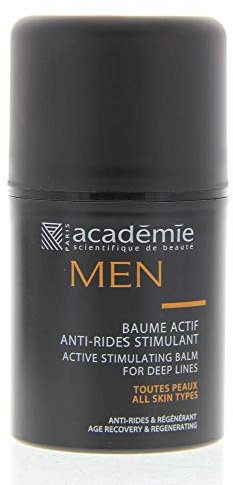 Academie Men Activ homme/men, Stimulating Balm For Deep Lines, 1er Pack (1 x 50 g)