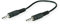ROLINE 3,5mm Verbindungskabel ST/ST, 0,2m