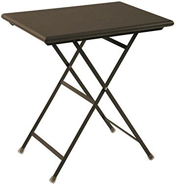 Emu 303344100N Arc En Ciel Klapptisch 334, 50 x 70 cm, pulverbeschichteter Stahl, indisch braun