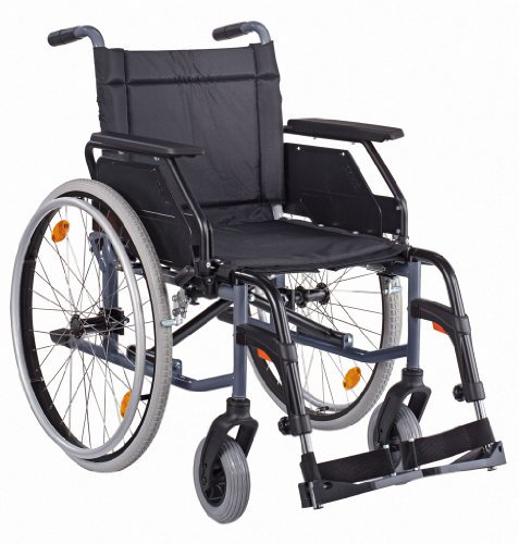 DIETZ Standard-Faltrollstuhl CANEO B ohne Trommelbremse Sitzbreite 48 cm