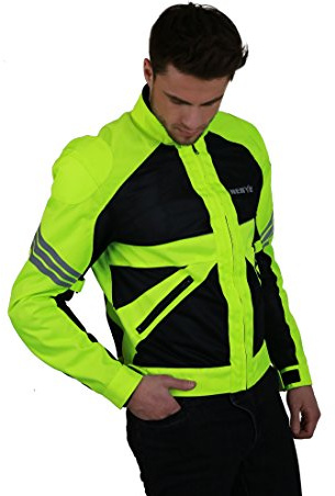 Nerve Go Sommer Motorradjacke, NeonGelb, XL