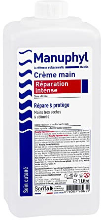 Keelis Handcreme für intensive Reparatur, Flasche 1 Liter