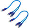 Sound-Way Cables RCA Adaptadores, Amplificadores de Audio Hembra y Macho