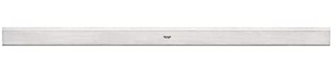 Starrett 385-24 Steel Straight Edge With Bevel, 24 Length, 1-13/32 Width, 11/64 Thickness