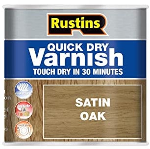 Rustins Quick Dry Varnish Oak 250ml