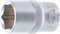 BGS 2917 | Llave de vaso hexagonal | entrada 12,5 mm (1/2) | 17 mm
