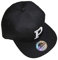 Buchstaben Initialen Snapback Cap Black & White (P)