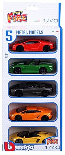 Bburago- Auto 1:43 Burago Pz.5 Ass. 30005, Multicolore, 873028
