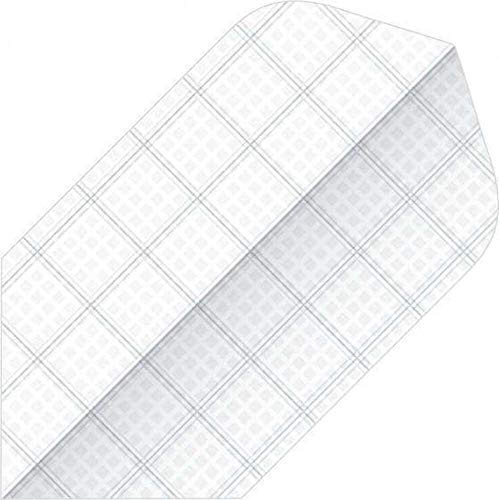 Bull`s Flight Nylon Slim in Weiss Dartpfeil-Flights