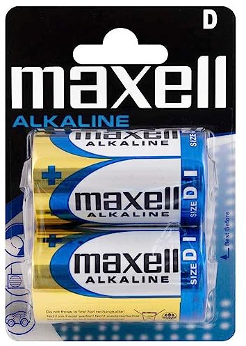 Maxell Pila Torcia Lr 20 D Blist.2 Pile