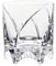 CRISTALICA Whiskyglas Drehbecher German Roulette München transparent aus Bleikristall 225ml