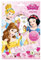Disney PSSTR1 Set 700 Sticker Princess, Kunststoff, Violett, 24,5 x 15 x 4 cm