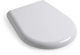 Tavoletta wc in materiale termoindurente bianco con chiusura soft close | Soave