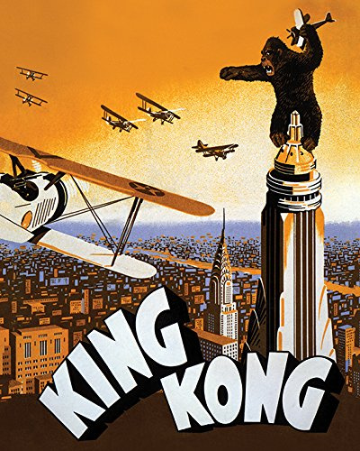 King Kong Plane, 40 x 50 cm, Leinwanddruck