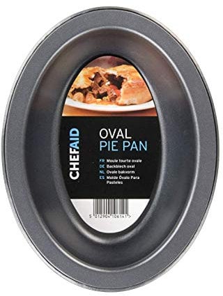 Chef Aid – Fuente Ovalada, Color Negro