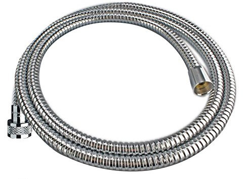 Cornat Wellwater Edelstahl Spiral Brauseschlauch mit Stretch Effect 150 - 200 cm.