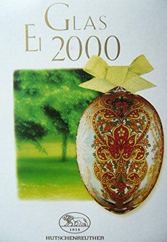 Hutschenreuther - Das Ei 2000 aus Glas - Glasei - Kristall - Kristallei - Jahresei - NEU - OVP - 1. Wahl