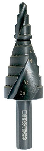Proteco-Werkzeug® HSS Titan TIAlN Profi Stufenbohrer Schälbohrer Konusbohrer Metallbohrer 4-20 mm
