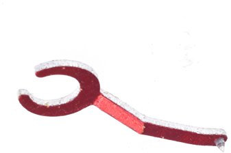 TOPKAUFMUNICH Puntina per giradischi Zodnya di Lesa, Rosso, Analogico