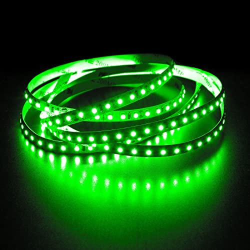 Lumonic LED Strip 5m Grün LED Leiste 12V IP20 600LEDs 120 LED/m SMD2835 I LED Streifen I LED Stripe 500cm, LED Band, LED Lichtband