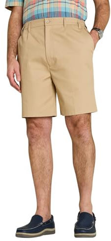 Chums Men's Stain & Water Resistant Coated Cotton Shorts Sand 42