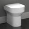 Luxury Back To Wall Toilet Pan & Soft Close Seat Modern Ceramic Bathroom WC