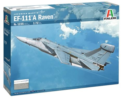 ITALERI 1:72 Aircraft No 1235 EF-111 A Raven Model Kit