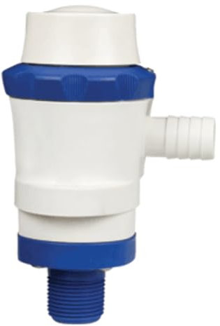 Shurflo Piranha™ Pompe à Ballast 12 VDC, 800 Gph, Nylon, Submersible, Multicolore