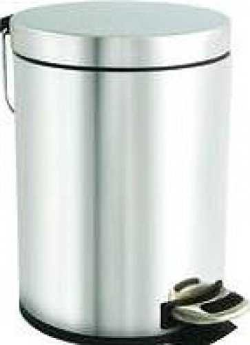 Bentley Industrial PB.05/SS Stainless Steel Pedal Bin, 5 L Capacity