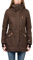 berydale Damen Funktionsparka Jacke, Braun-gefütterter Winter Parka, XL