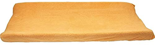 Ti TIN Copri Fasciatoio Universale con Tessuto Elastico Adattabile | Coprifasciatoio 100% Microfibra Morbida e Assorbente, 80x50 cm, Colore Arancione