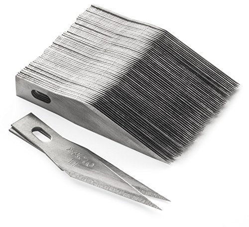 350 Stück Washati® Bastelmesser Klingen Hobbymesser Skalpell Ersatzklingen #11