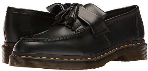 Dr. Martens Tassel Loafer, Mocassino Unisex-Adulto, Black Smooth, 36 EU