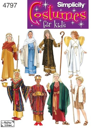 Simplicity Boys and Girls Costumes-S,M,L