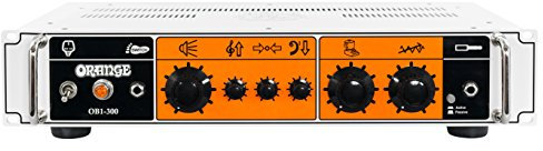 Cabezal para bajo. 300w. Clase A/B todo analógico. Color blanco