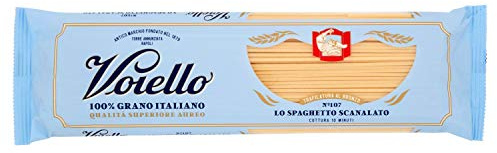 Voiello - Gerillte Spaghetti Nr. 107-100% italienisches Produkt - 100 g