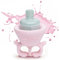 tweexy Wearable Nail Polish Holder Ring, Fingernail Polishing Tool, Manicure and Pedicure Accessories (Pink Frosting)