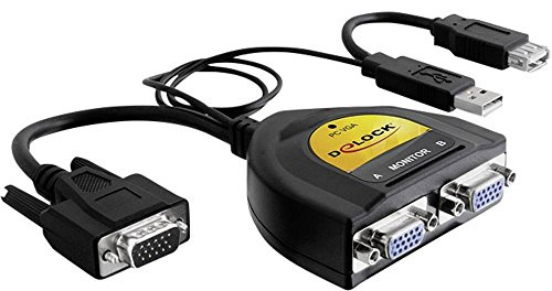 Delock Data Splitter (1x D-Sub15 auf 2X D-Sub15)