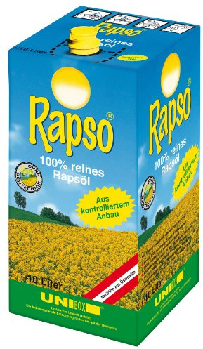 Rapso 100 prozent Reines Rapsöl, 1er Pack (1 x 10 l)