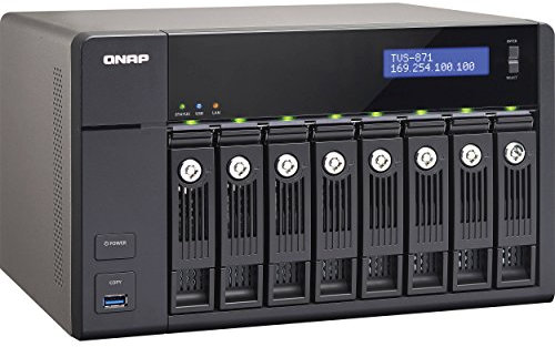 Qnap Turbo NAS TVS-871-i3-4G Unita di Stoccaggio di Rete