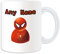 Regalo personalizzato – Tazza Spiderman grande, motivo: Icon, bianco) – qualsiasi nome/messaggio personalizzato – Hero