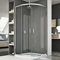Cabine douche demi-circulaire 90x90 CM H185 transparent modèle Junior