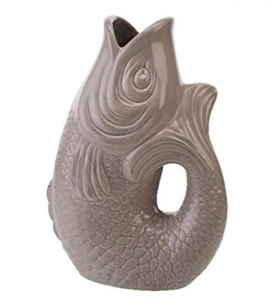Gift Company - Monsieur Carafon - Vase - Blumenvase - L - Sandstone - 2,7 Liter - 21x12,2x30,7cm