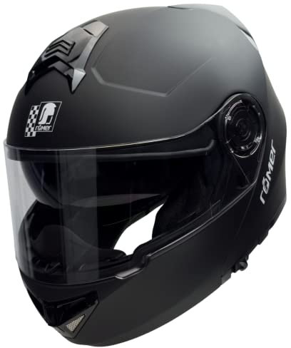 Römer Helmets Motorradhelm Augsburg, Matt Schwarz, Größe M