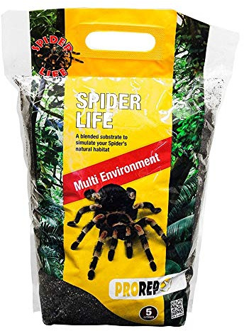 ProRep Spider Life Substrate 5L | Spider Substrate | Spiders & Scorpions | 5L Bag