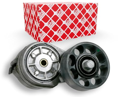 febi bilstein 17974 Tensioner Assembly for auxiliary belt, pack of one
