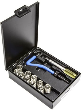 V-COIL Gewinde Reparatur Set M14 x 1,5 | Gewinde Reparatursatz | V-Coil Kit | Gewinde-Reparatur von beschädigten oder abgenutzten Gewinden | Mit Kunststoff-Kassette