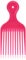 LA MODA AFRO COMB COLOURED, Pink